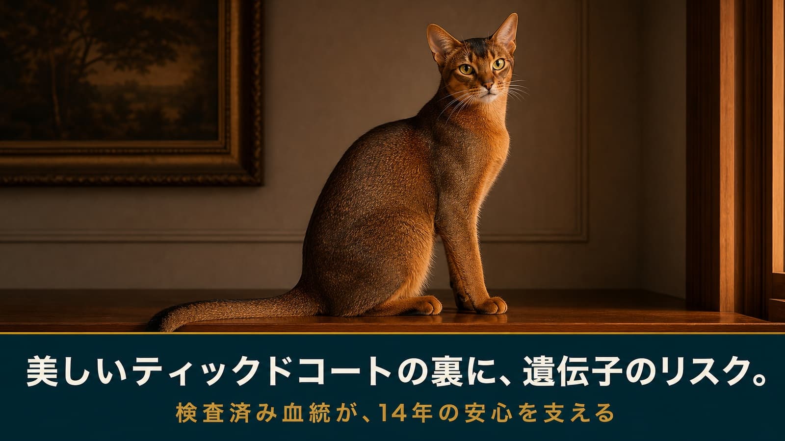 【2026年版】アビシニアンがかかりやすい病気6選|遺伝病・臓器疾患の症状と予防をブリーダーが解説