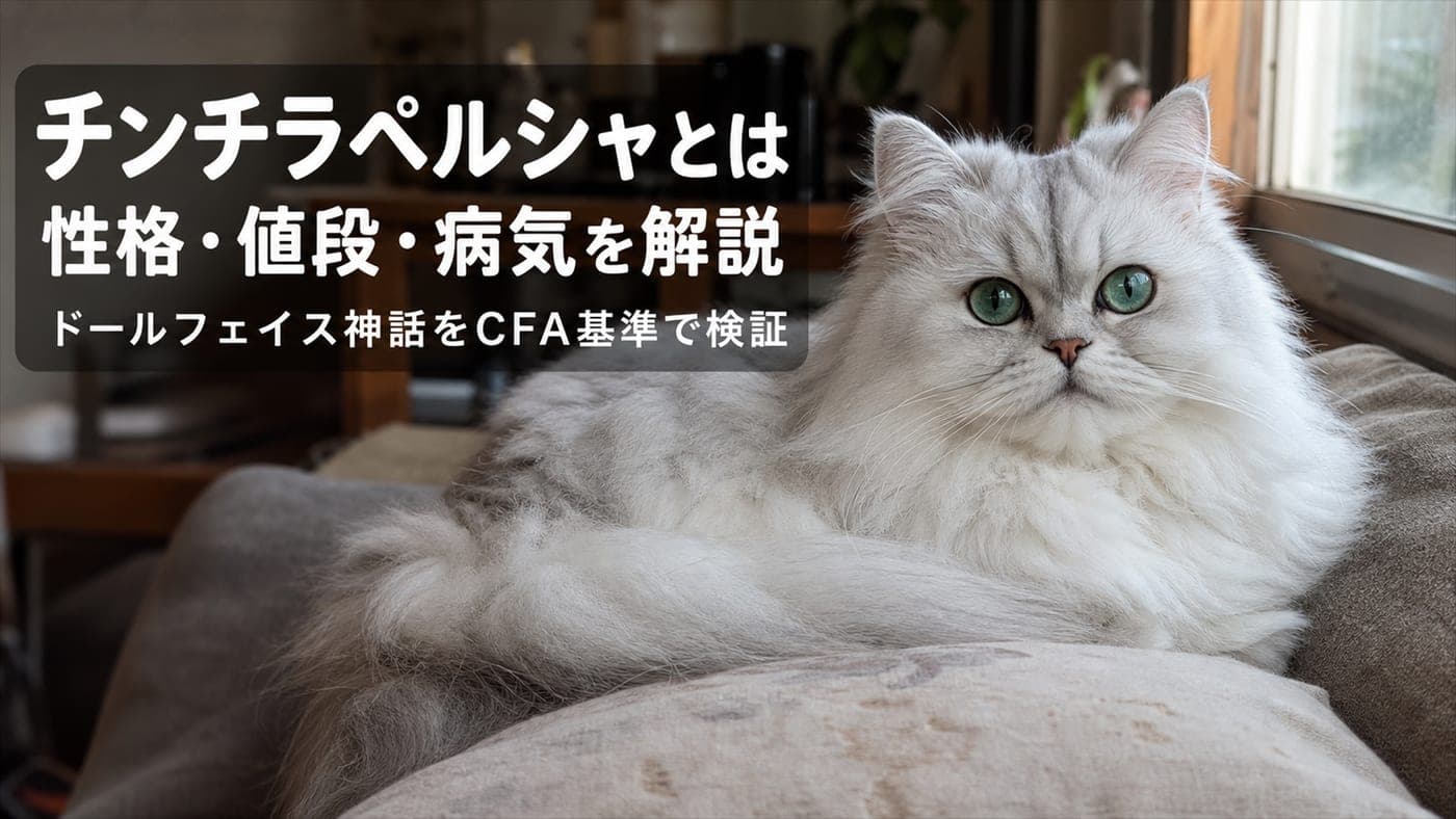 チンチラペルシャとは?性格・値段・病気を解説【2026】