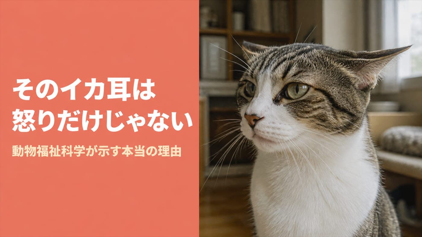 猫のイカ耳の意味|品種で違う見え方と本当の理由【2026】
