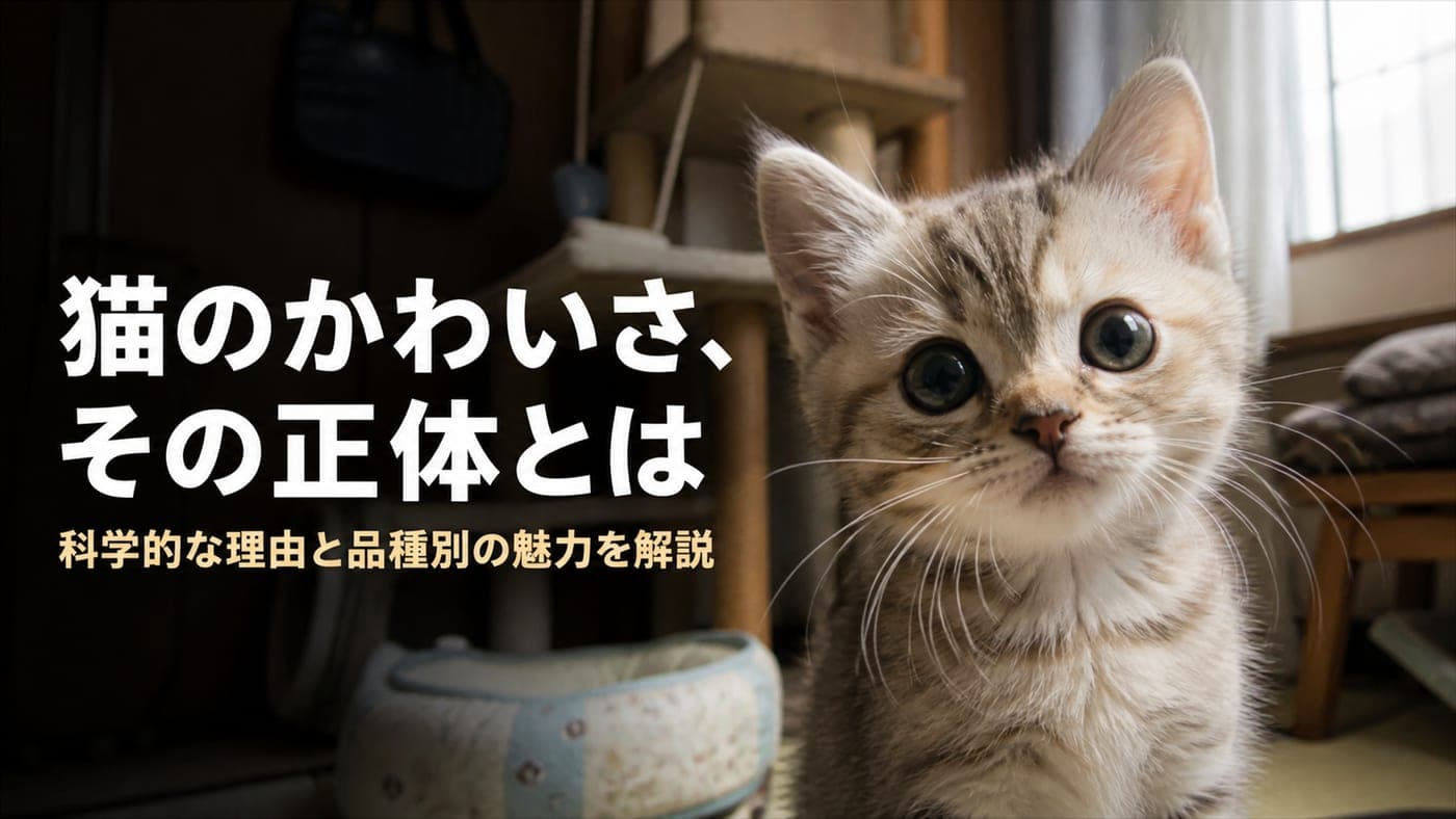 猫はなぜかわいいのか|科学と品種別の魅力【2026】