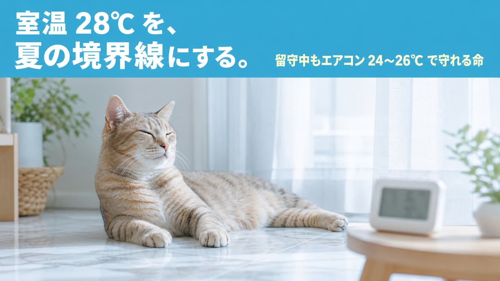 【2026年版】猫の熱中症 症状・応急処置・予防策をブリーダーが徹底解説【夏の必読】