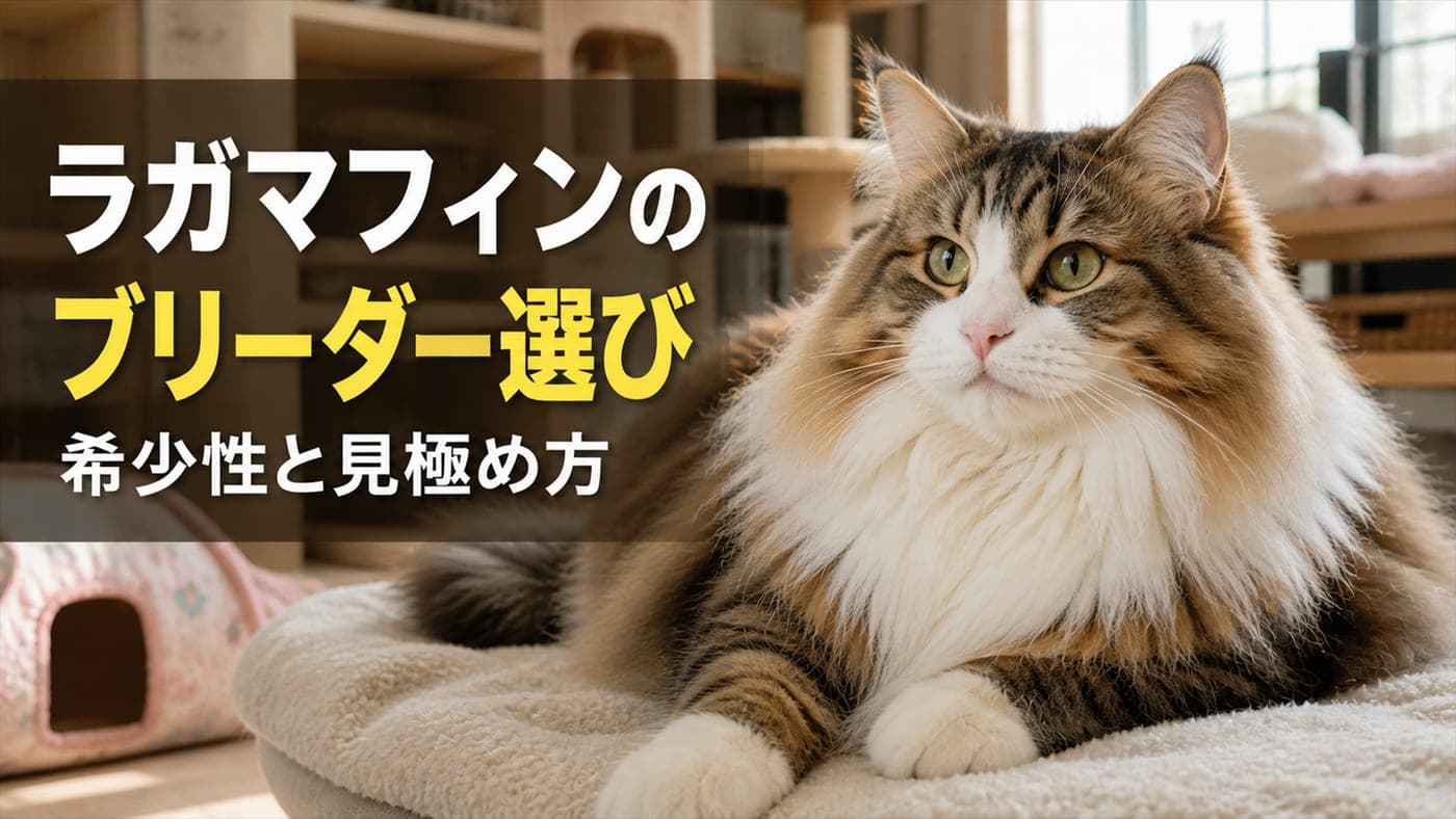 ラガマフィンのブリーダーの選び方|希少性と見極め方【2026】