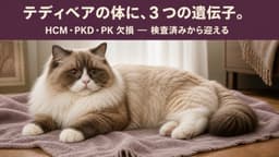 【2026年版】ラガマフィンがかかりやすい病気6選|心臓病・腎臓の遺伝病・遺伝子検査をブリーダーが解説