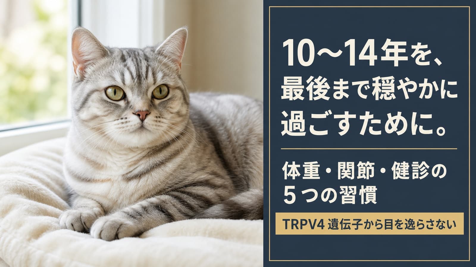 【2026年版】スコティッシュフォールドの寿命は何年?平均寿命と長生きの秘訣をブリーダーが解説