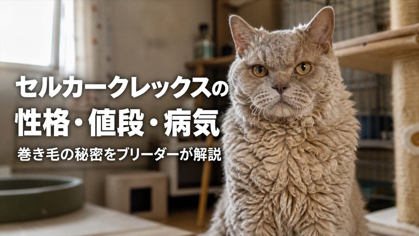 セルカークレックスの性格・値段・病気を解説【2026】