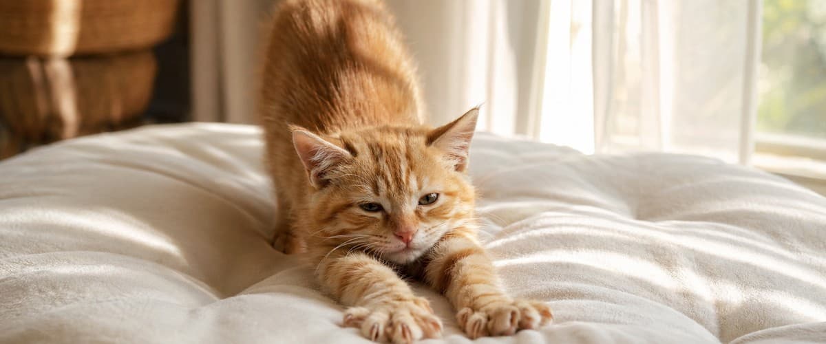 猫と暮らす一日