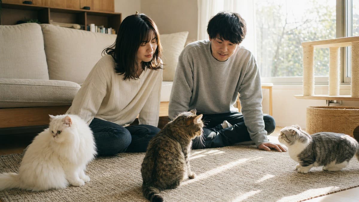 あなたに合う猫種が8問でわかります