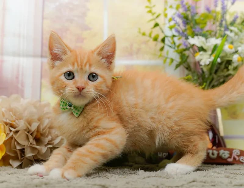 ミヌエットの子猫 オス レッドタビー