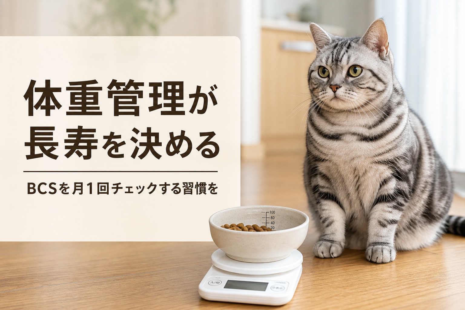 体重管理が長寿を決める