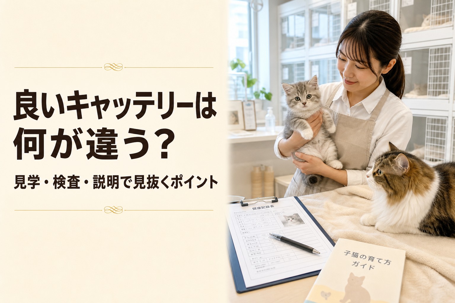 施設・人・小売店の3者を示すトリプティック