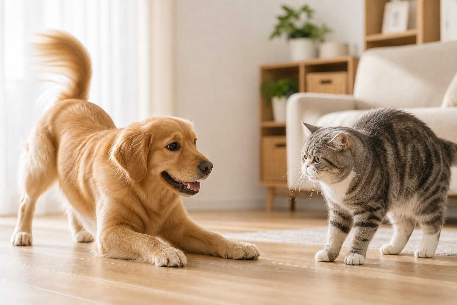 犬と猫のボディランゲージの違い