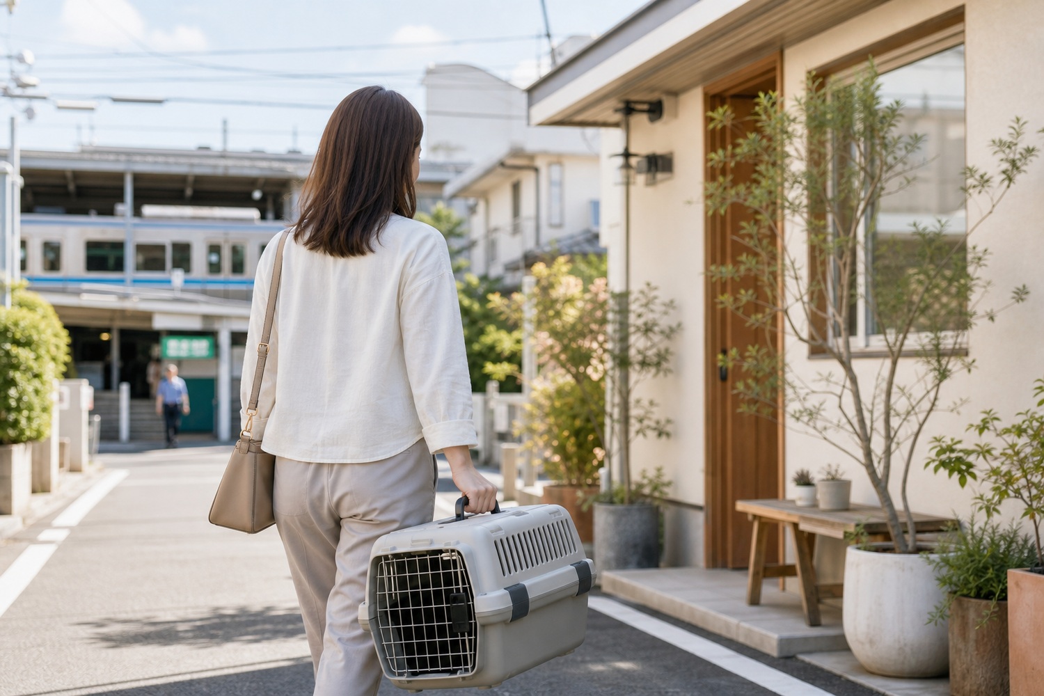 猫舎へのアクセスの重要性