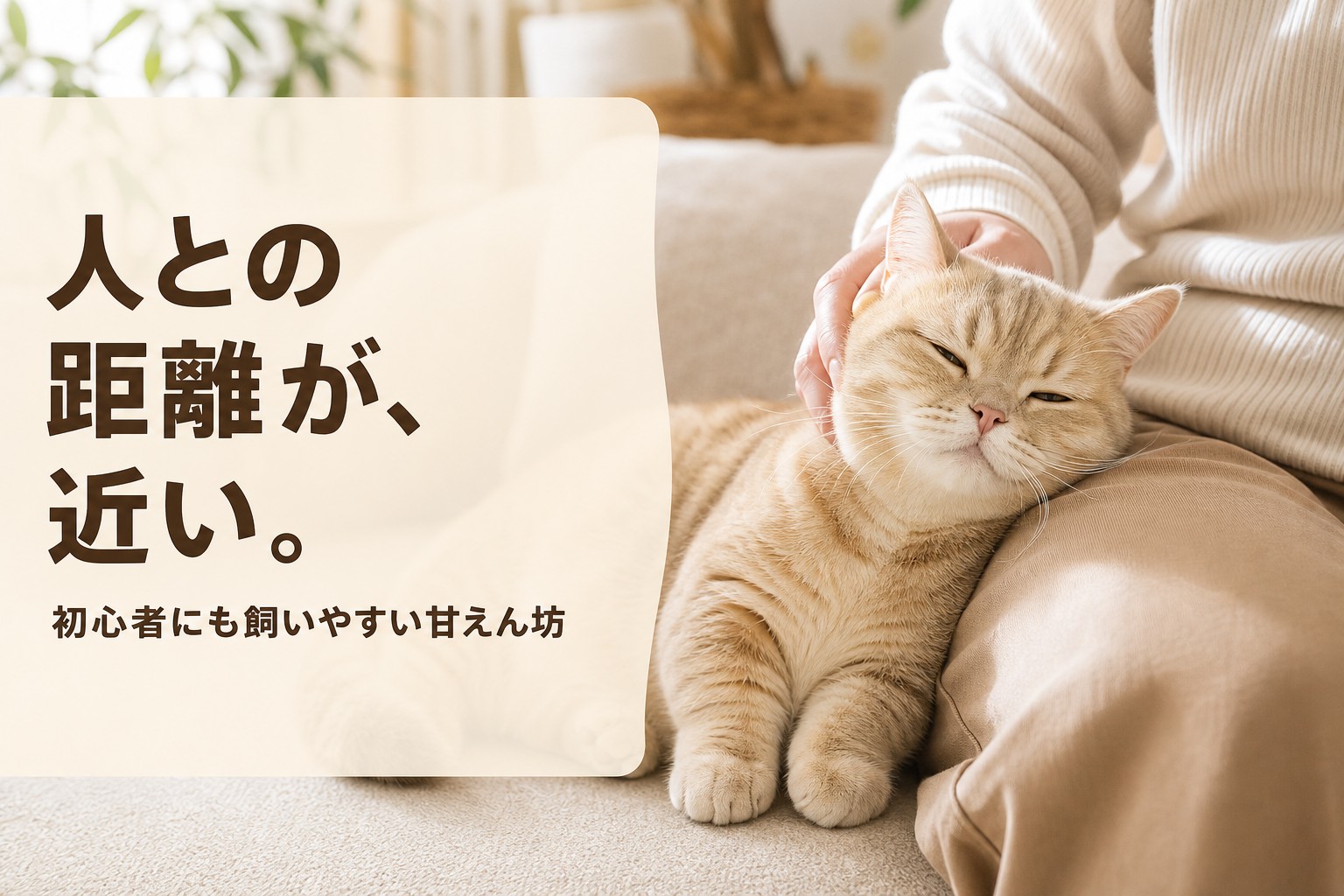 マンチカンの性格5つの特徴
