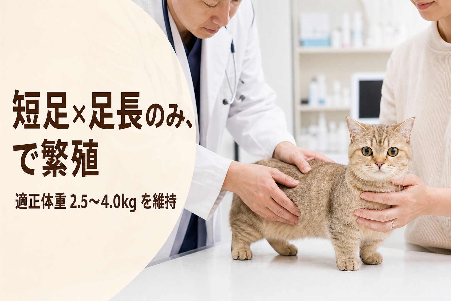 マンチカンの健康リスクと寿命を延ばすケア