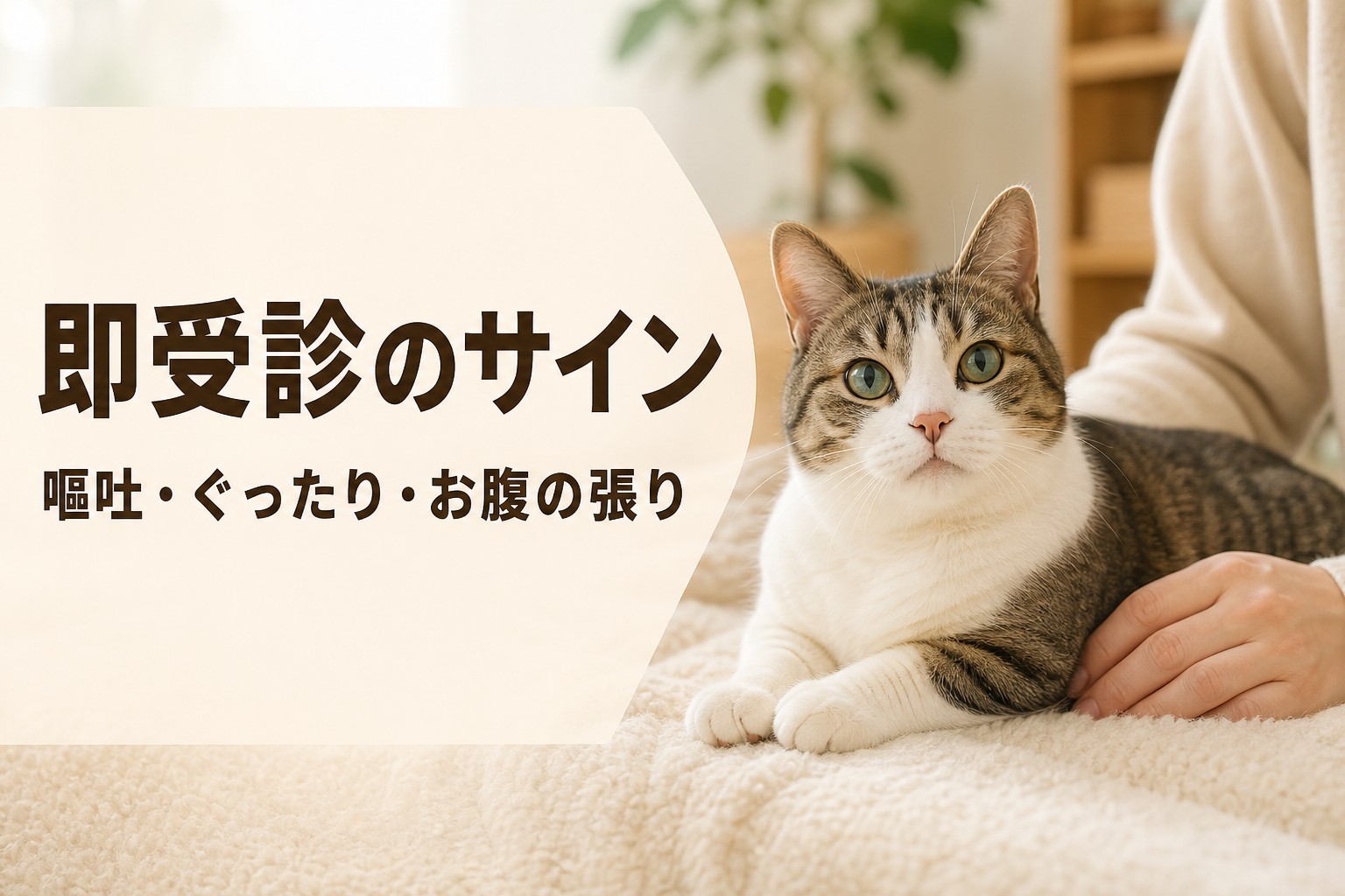 猫便秘の緊急度見極め方