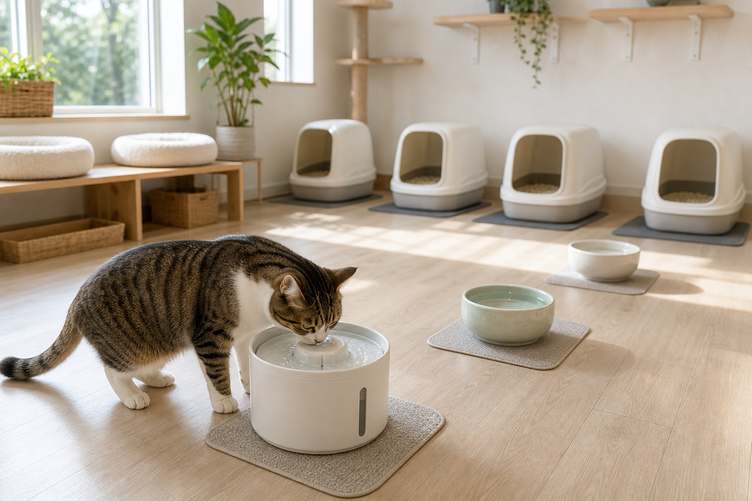 Flowens Catの泌尿器健康管理