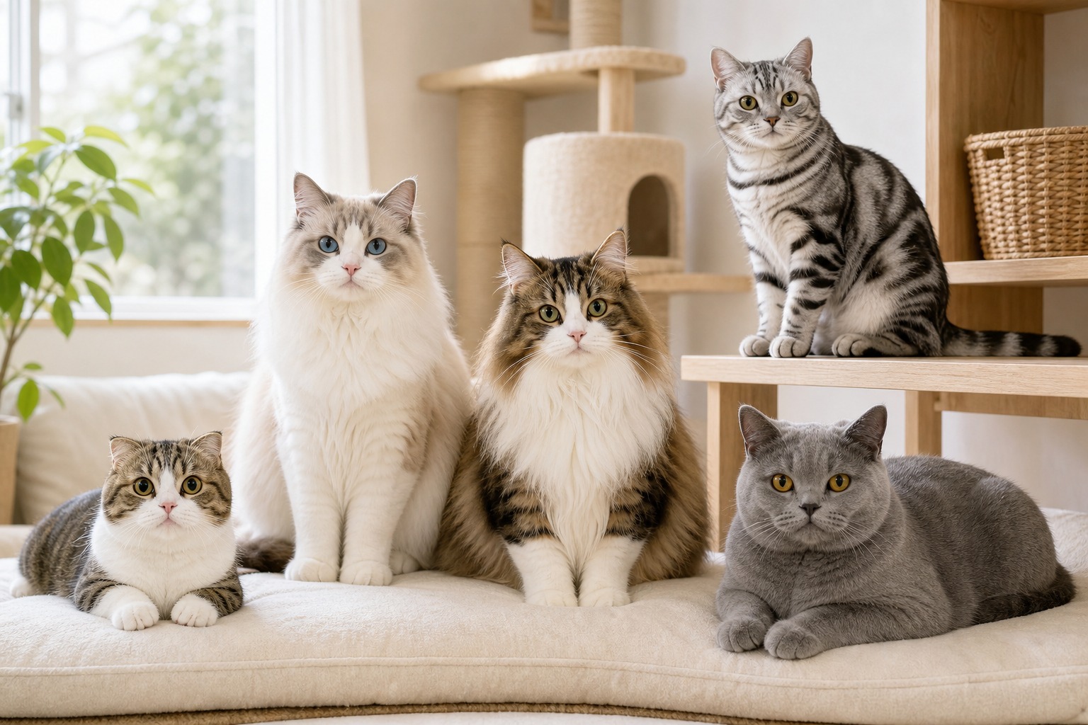 神奈川で人気の猫種TOP5