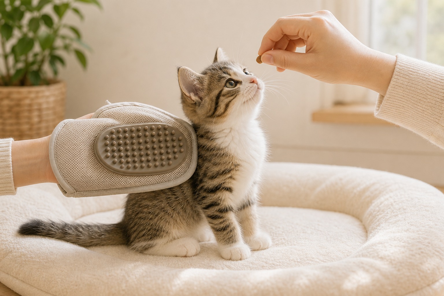 ブラッシングを嫌がる猫への対処法