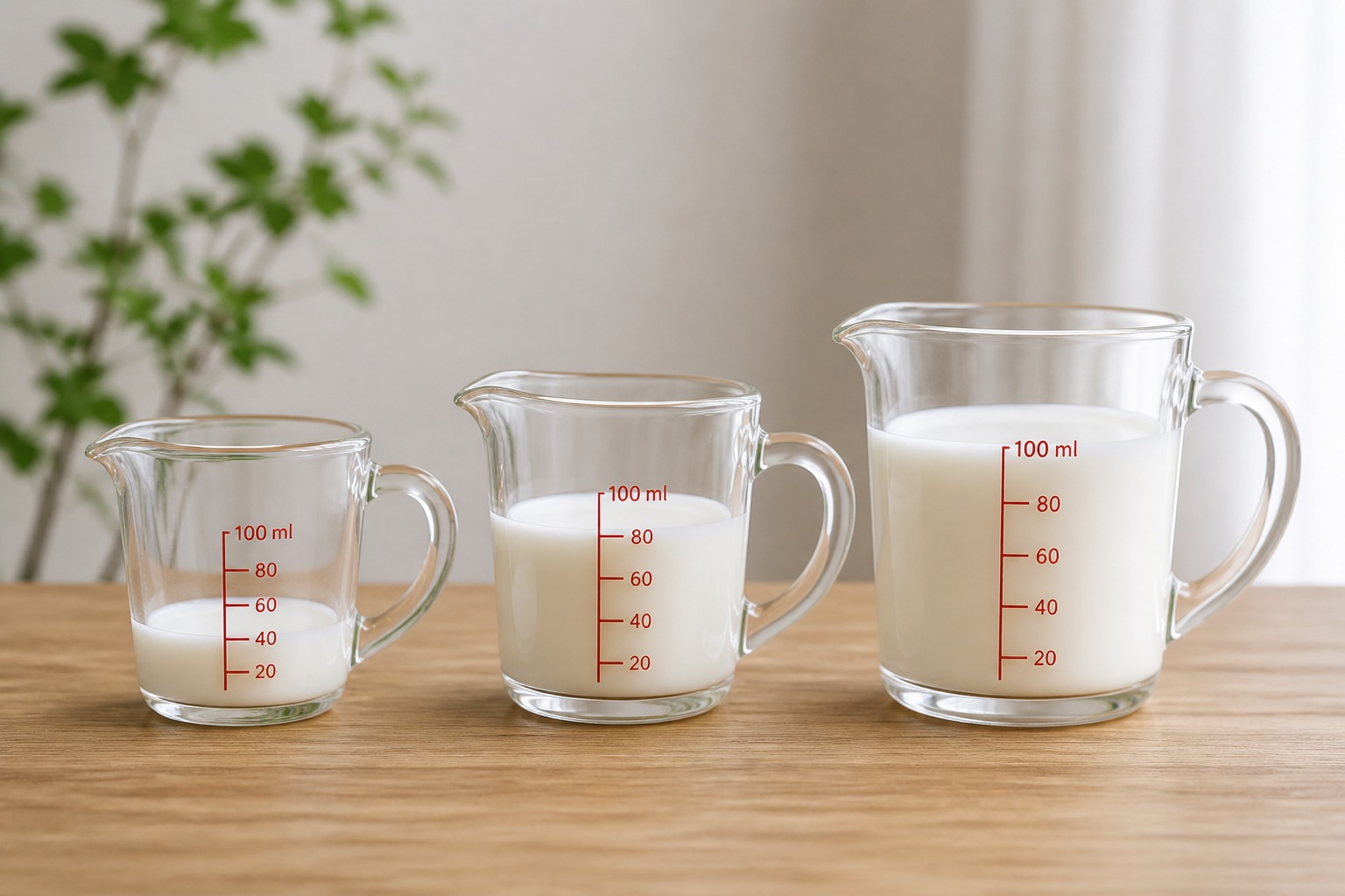 猫の牛乳摂取による下痢嘔吐の量