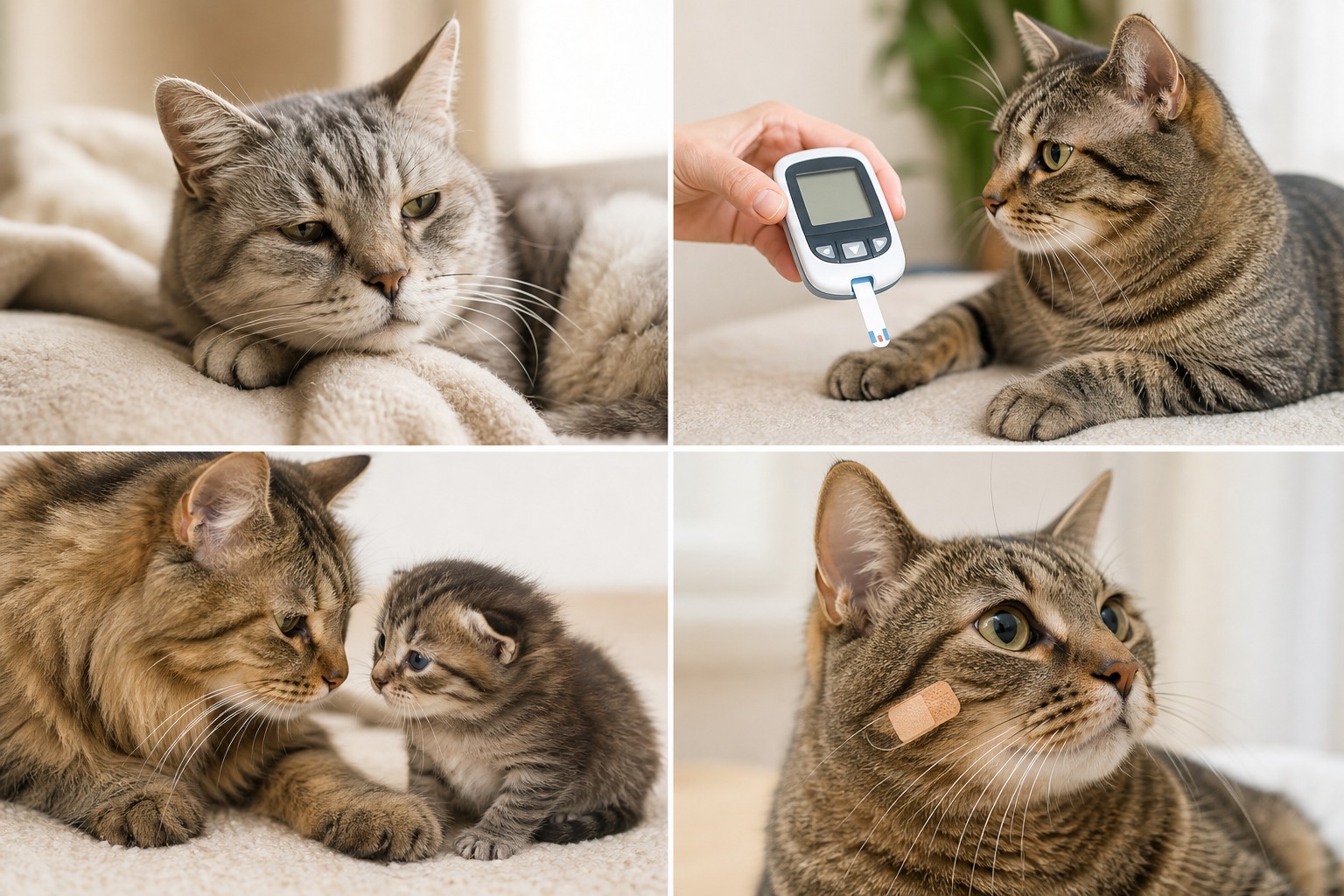 猫の白内障の4つの原因カテゴリー