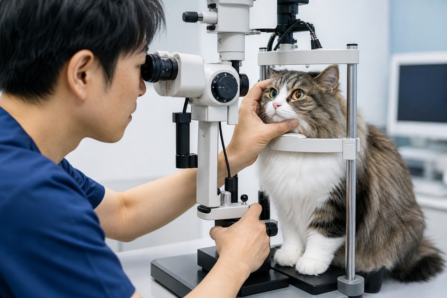 猫の白内障治療・点眼から手術まで