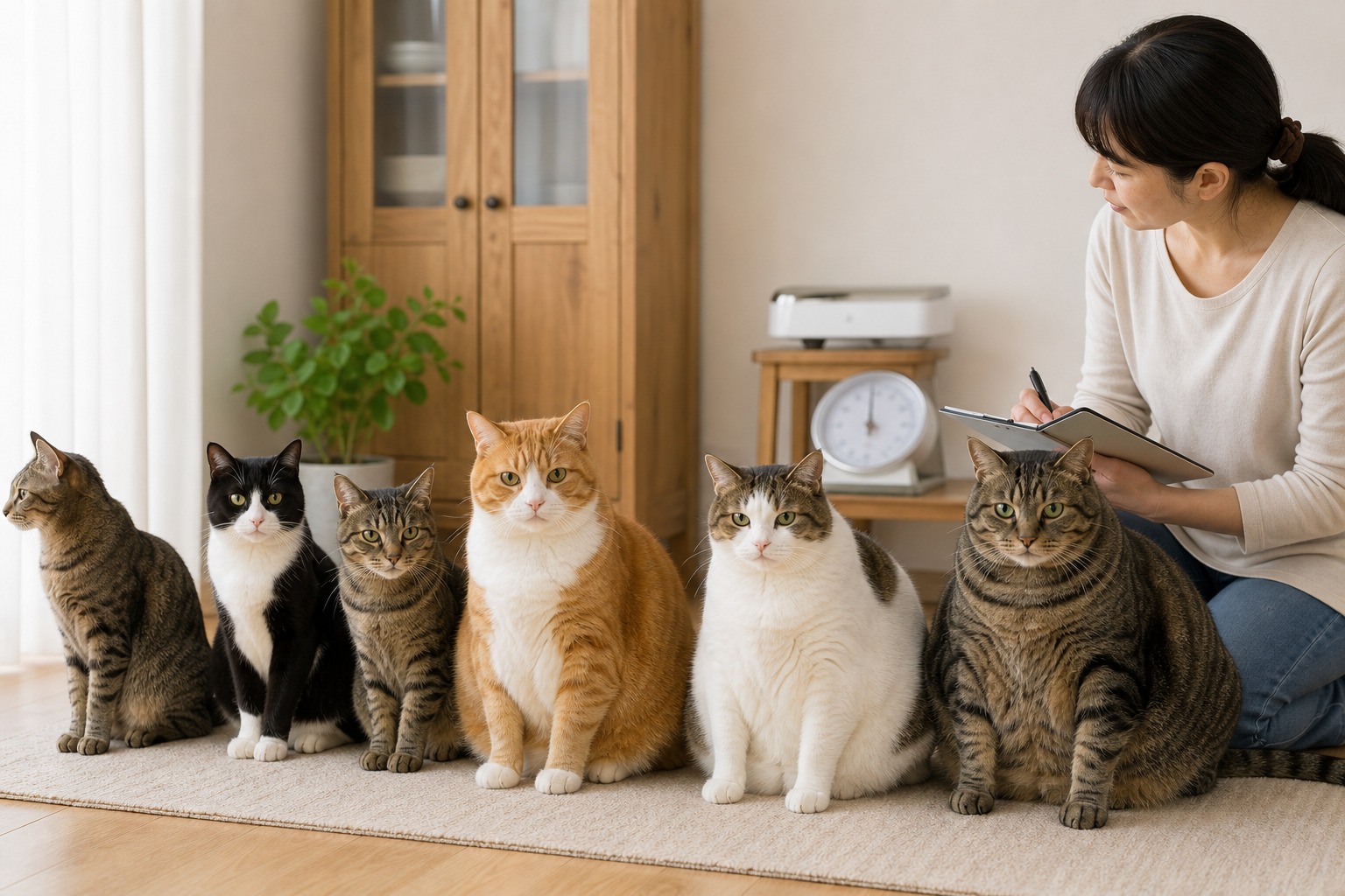 日本の飼い猫の30〜40%が過体重・肥満という実態