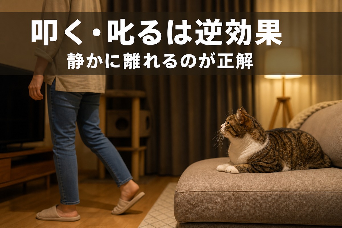 叩く・叱るは逆効果のNG対応