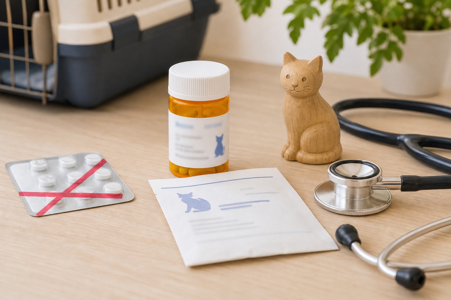 猫の酔い止めは獣医師の処方薬を｜人間用の市販薬は厳禁