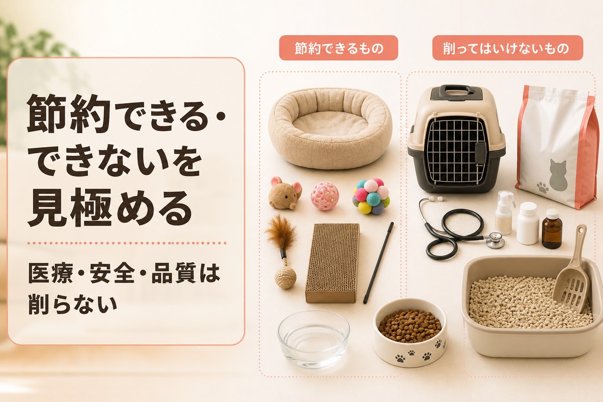 節約できる項目とできない項目の見極め方