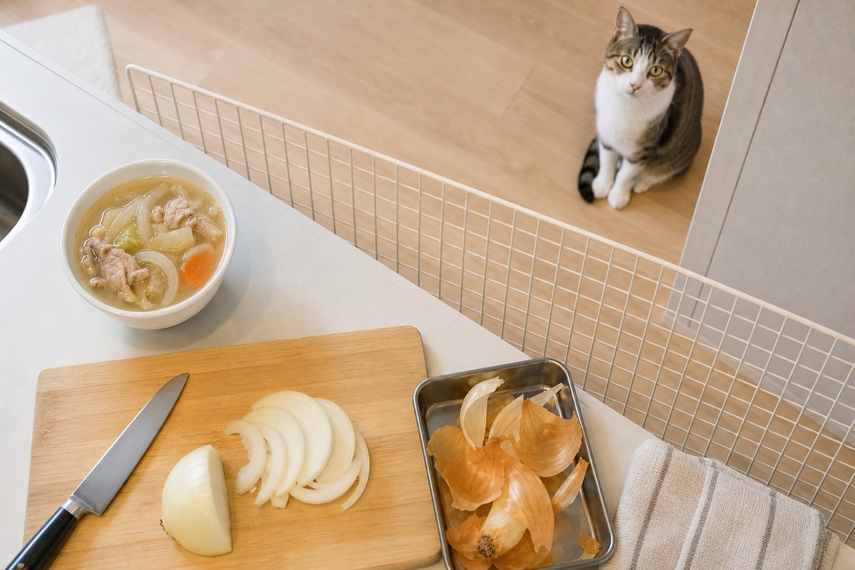家庭料理に潜むネギ類の誤食リスク