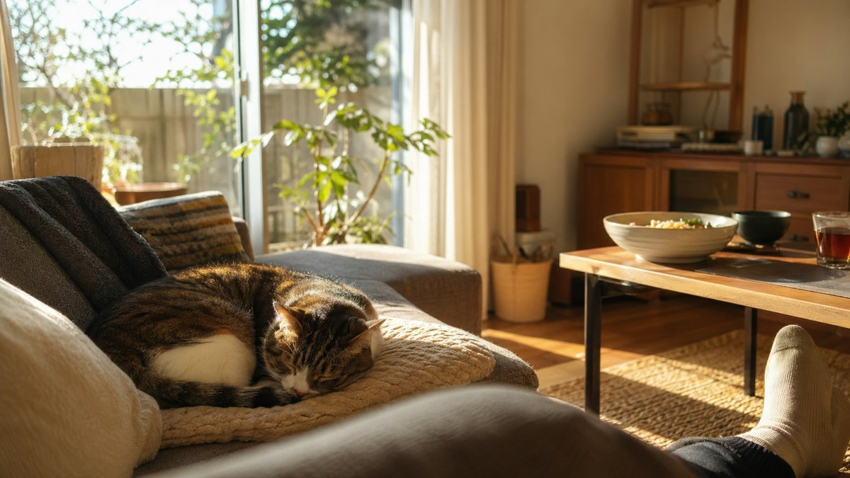 猫と暮らす一日を体験しよう